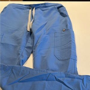 Figs Light Blue Technical Collection Scrub pants XS